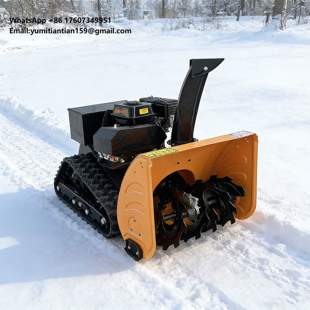Robot Track - Самоходный снегоочиститель с дистанционным управлением Woer,