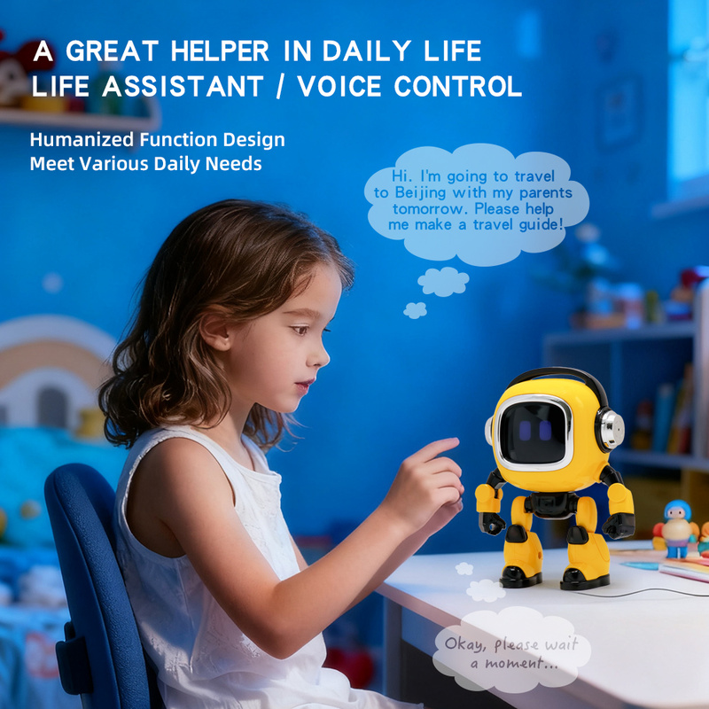 Robot Remote Control - Интерактивный робот-игрушка с ИИ, голосовое управление,