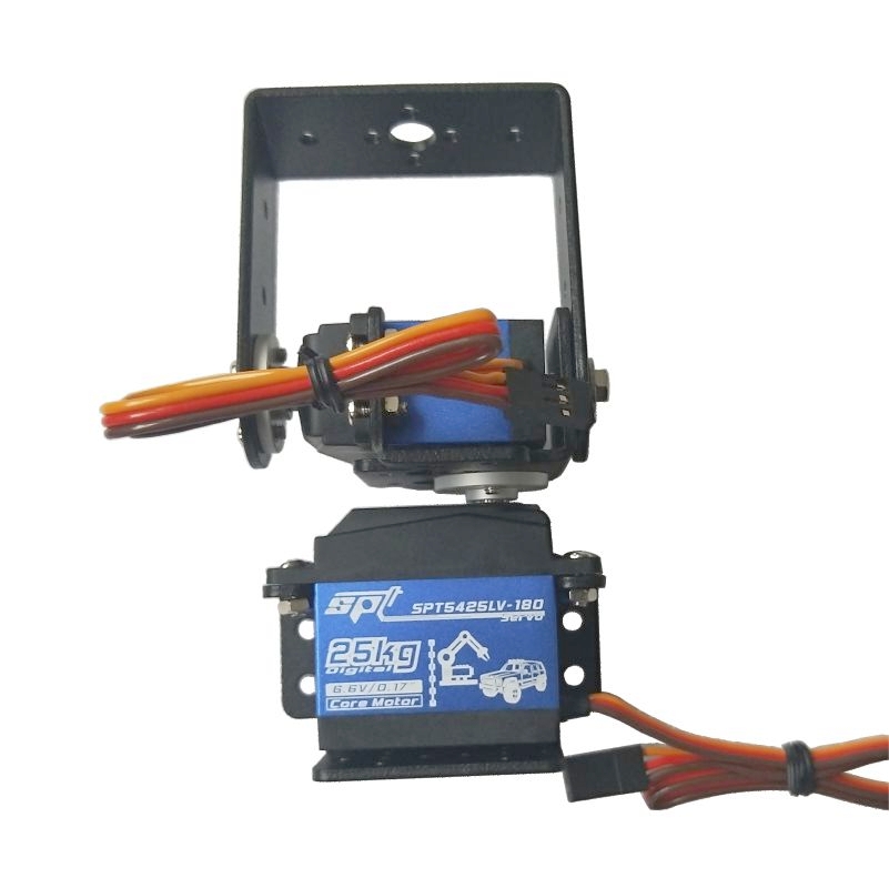 Servo Bracket - 2-дюймовый робот-поворотник и наклонный сервопривод, комплект