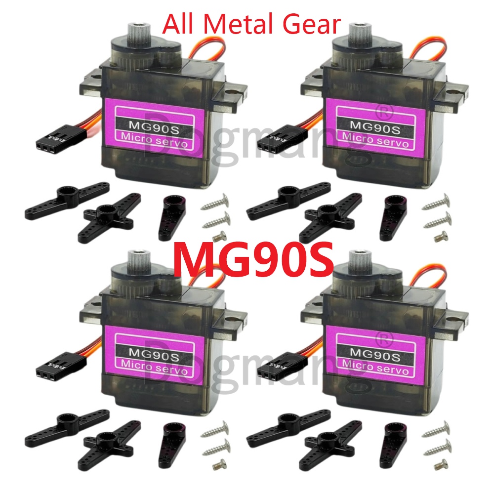 Servo Sg90 - MG90S Сервопривод 1/2/4/10/20/50 шт. Цельнометаллическая шестерня