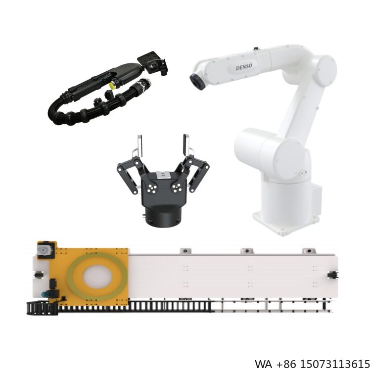 Robot Gripper - 6-осевой роботизированный манипулятор с линейной направляющей,