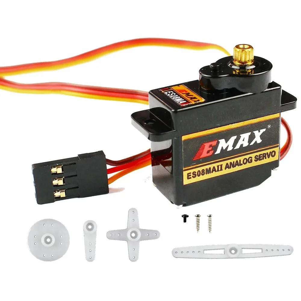 Цифровой сервопривод EMAX ES08 – обзор и цена Servo Sg90