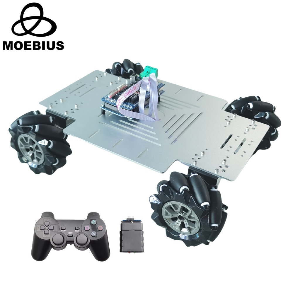 Комплект робота-машинки MOEBIU – обзор и цена Arduino Robot