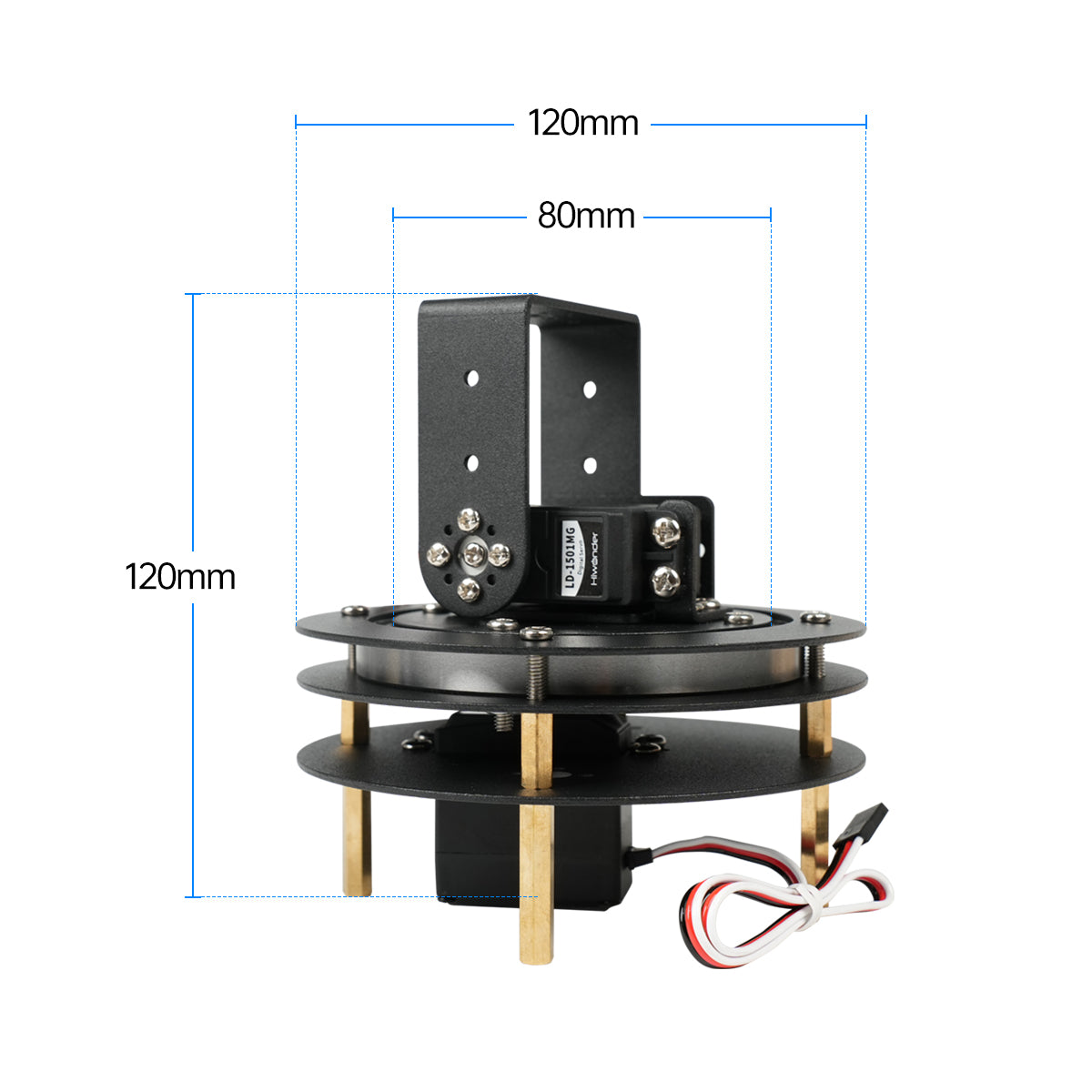 Hiwonder в разобранном виде 2- – обзор и цена Servo Bracket