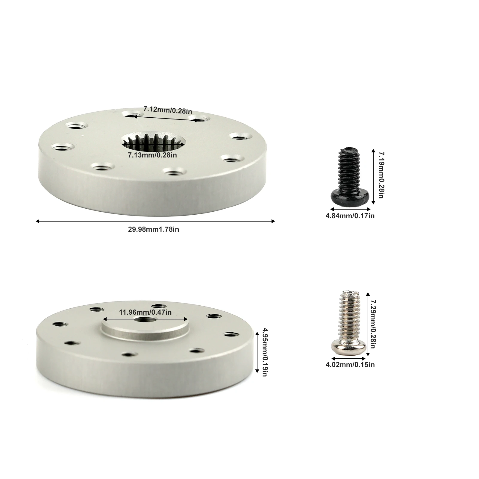Стандартный круглый металличес – обзор и цена Servo Bracket