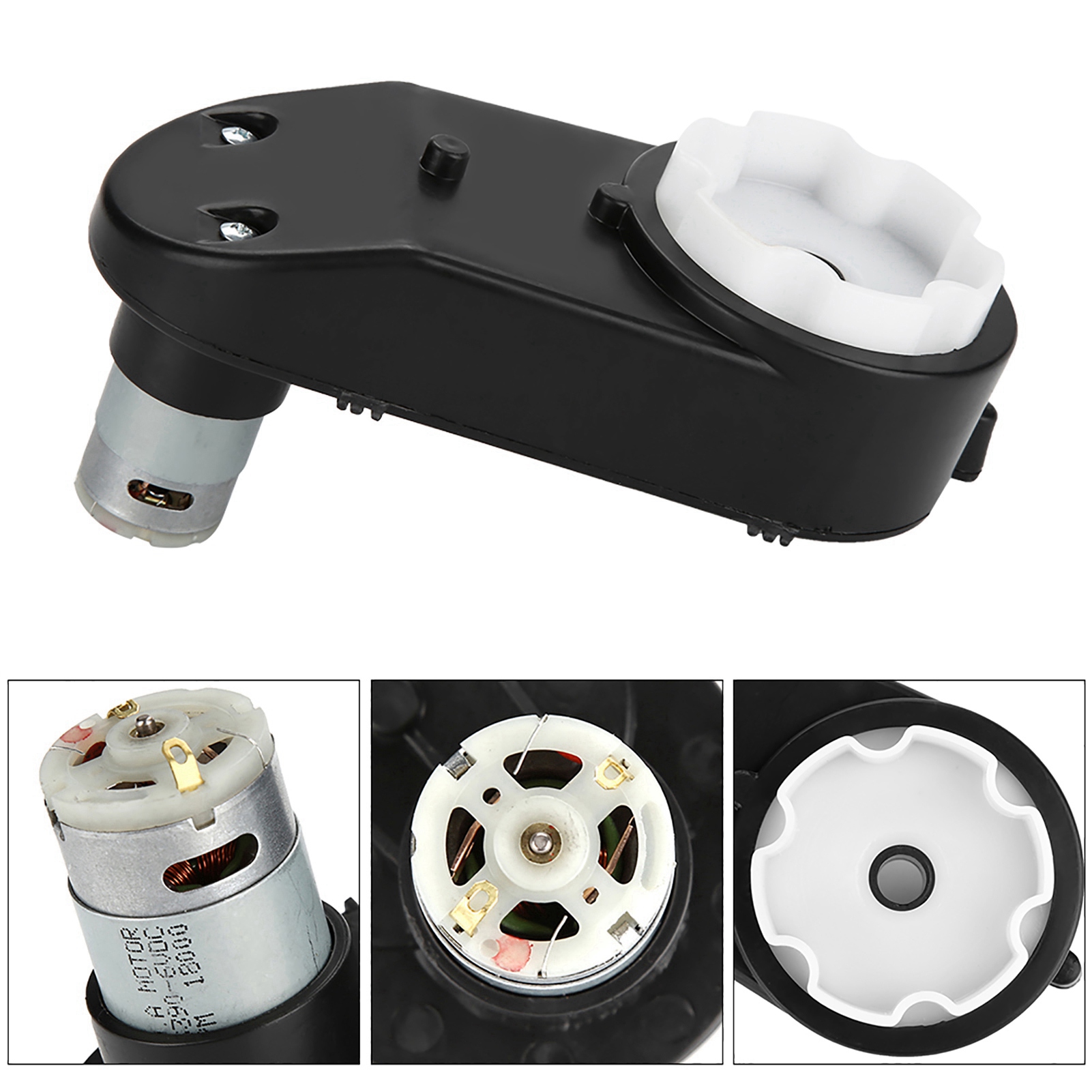 Электродвигатель RS390 для дет – обзор и цена Geared Motor