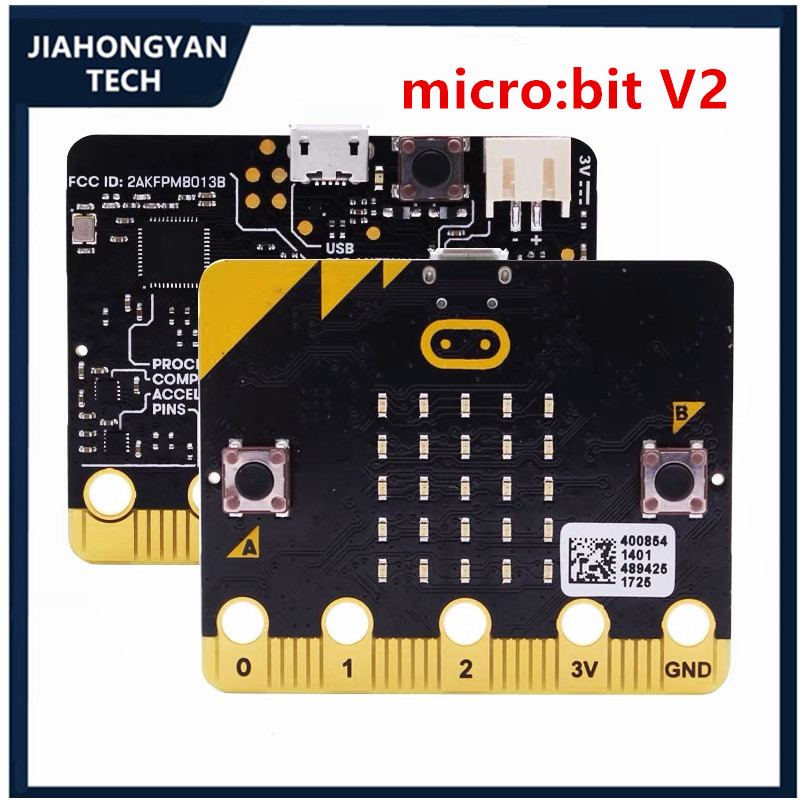 Оригинальная плата разработки  – обзор и цена Microbit Robot