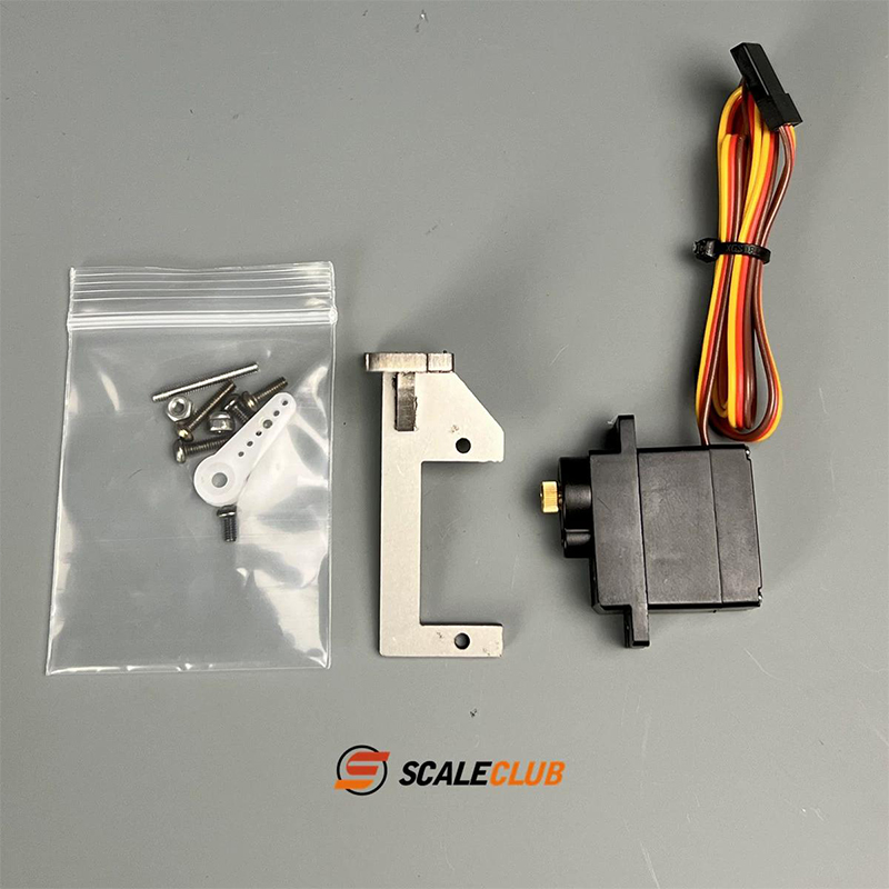 SCALECLUB 1/14 Tamiya, оригина – обзор и цена Servo Bracket