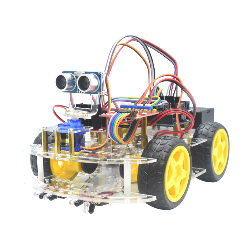 Комплект шасси умного робота а – обзор и цена Microbit Robot