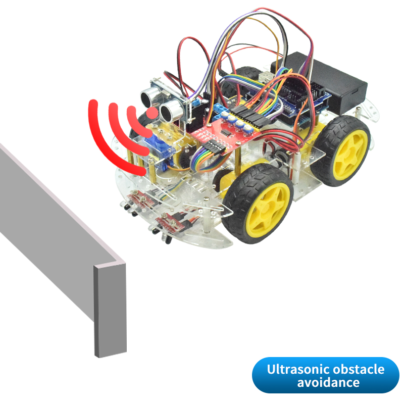 Комплект шасси умного робота а – обзор и цена Microbit Robot