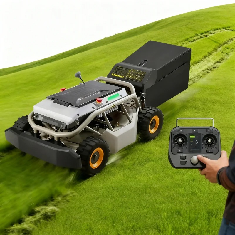 Газонокосилка с дистанционным  – обзор и цена Robot Wheel