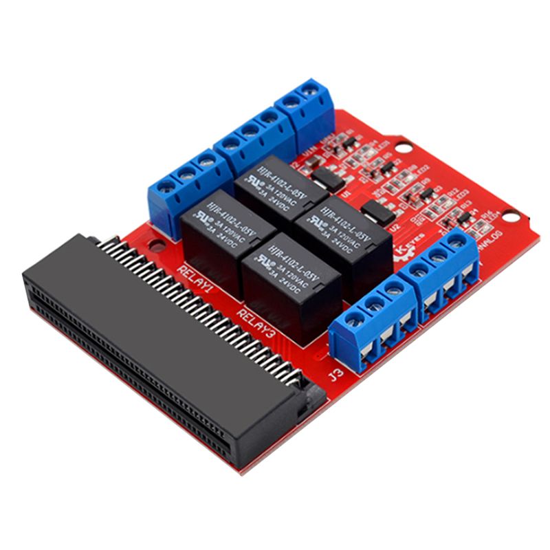 Модуль реле A64I Microbit на 4 – обзор и цена Microbit