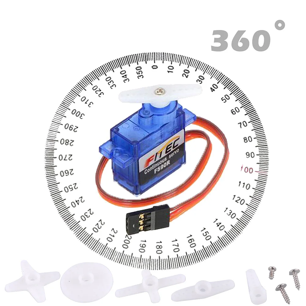 4 комплекта сервоприводов Feet – обзор и цена Micro Servo