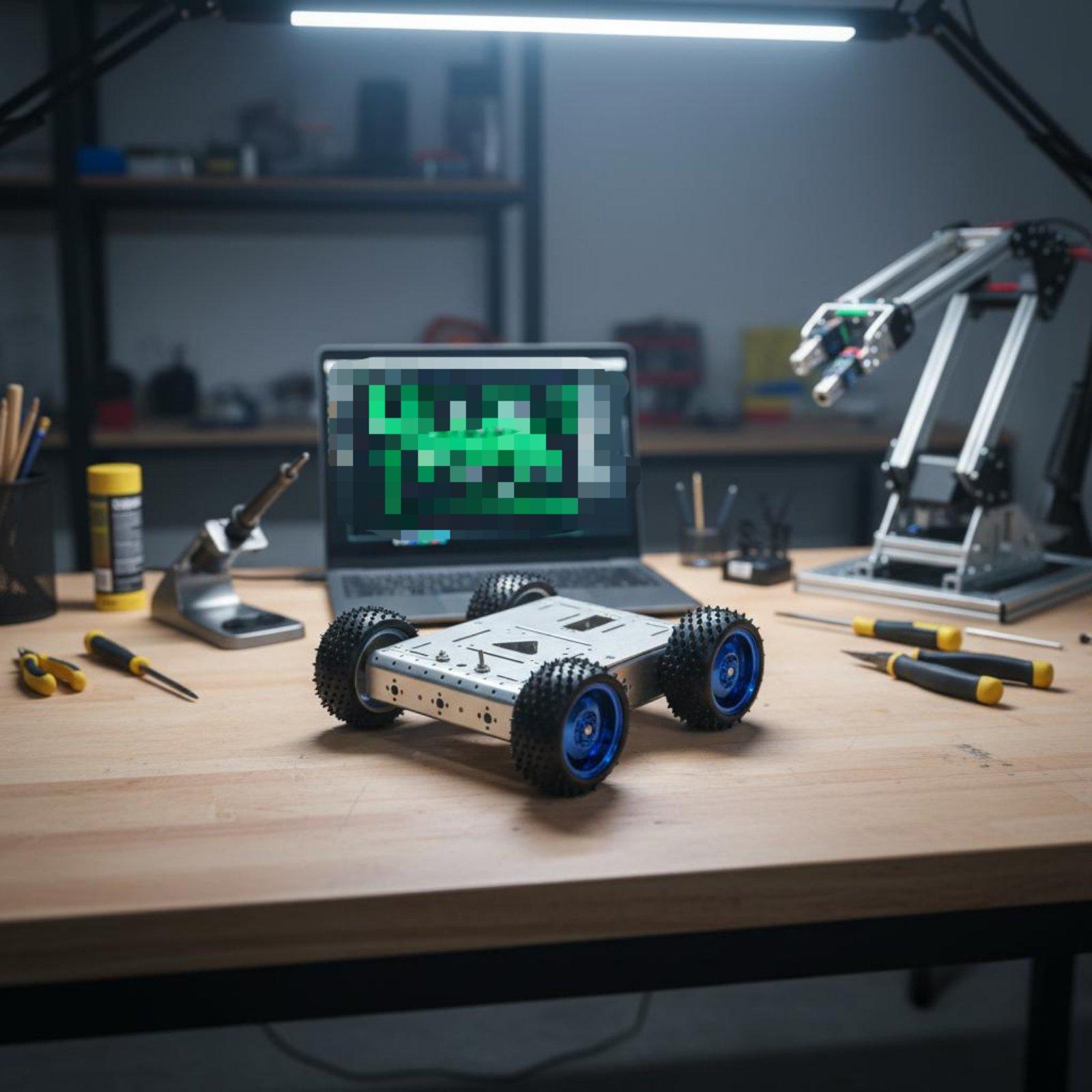 Подрамник для умного автомобил – обзор и цена Robot Chassis