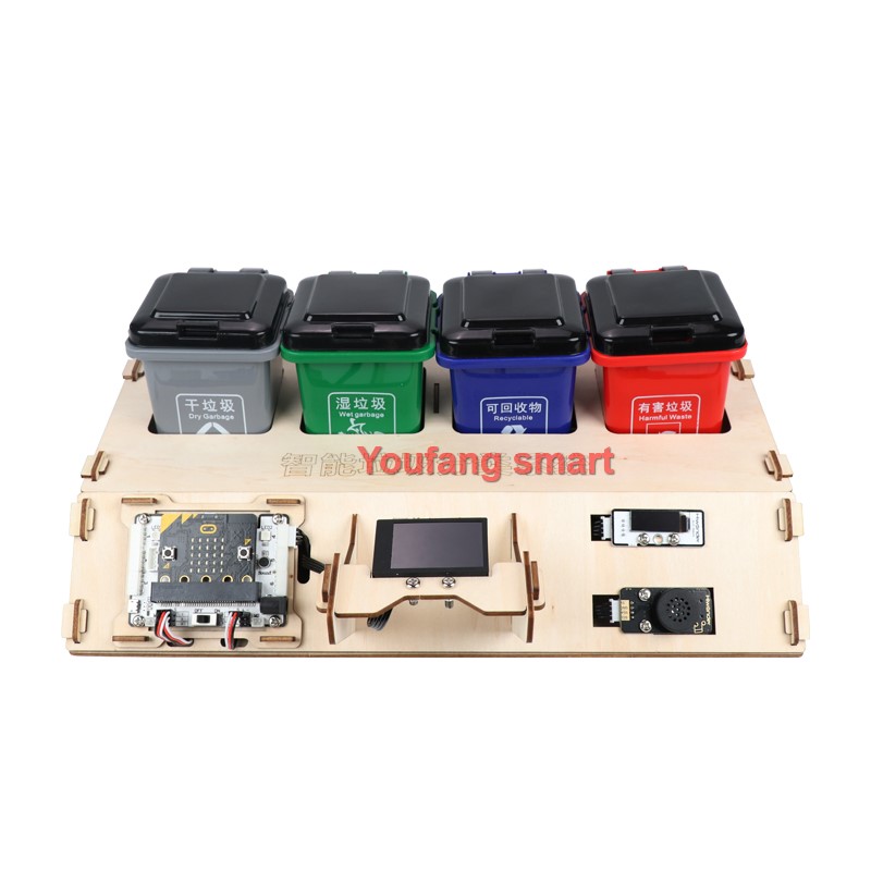 Робот-сортировщик отходов, инт – обзор и цена Microbit Robot